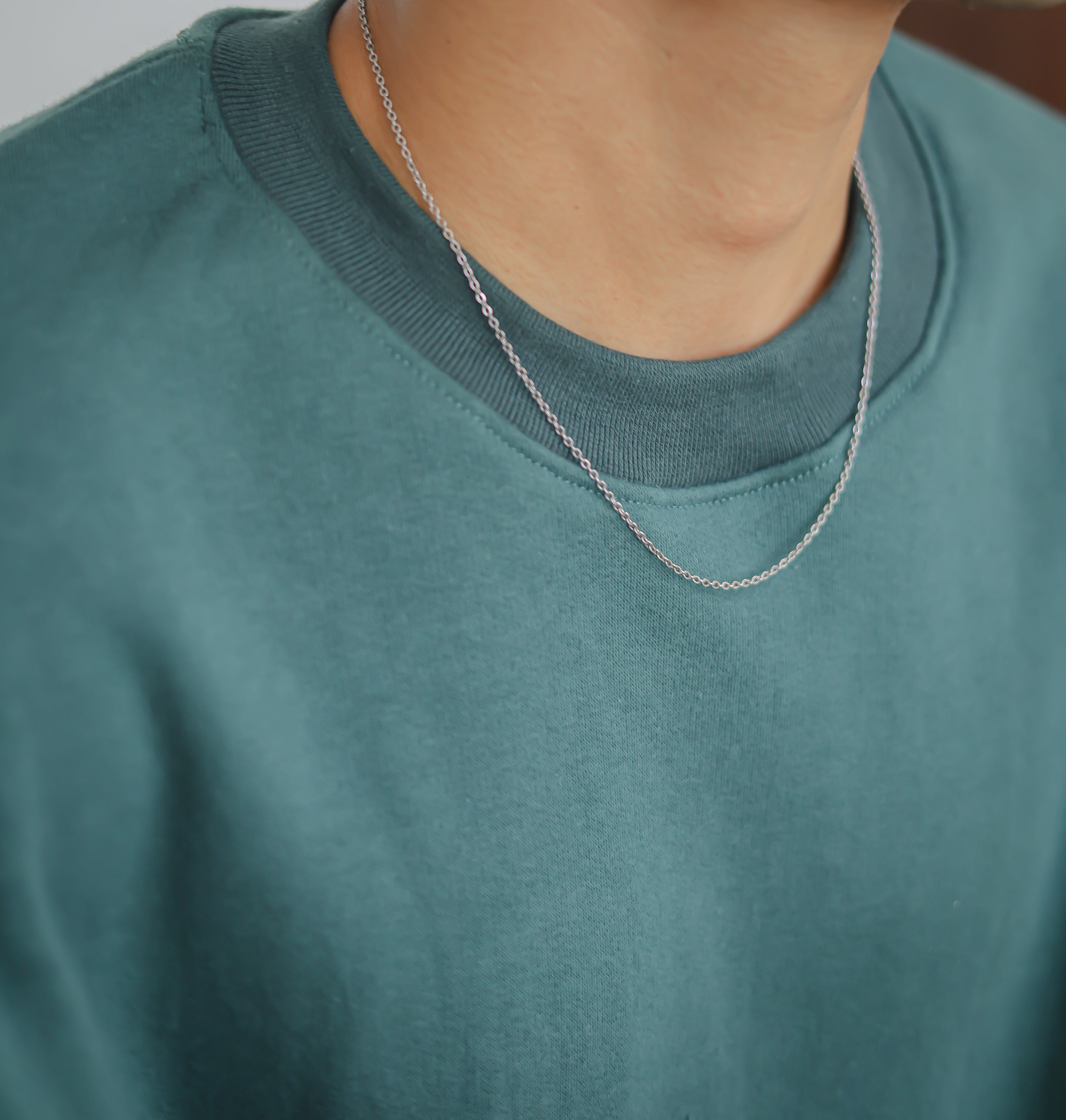 Boxy tee (Unisex) - Bottle Green