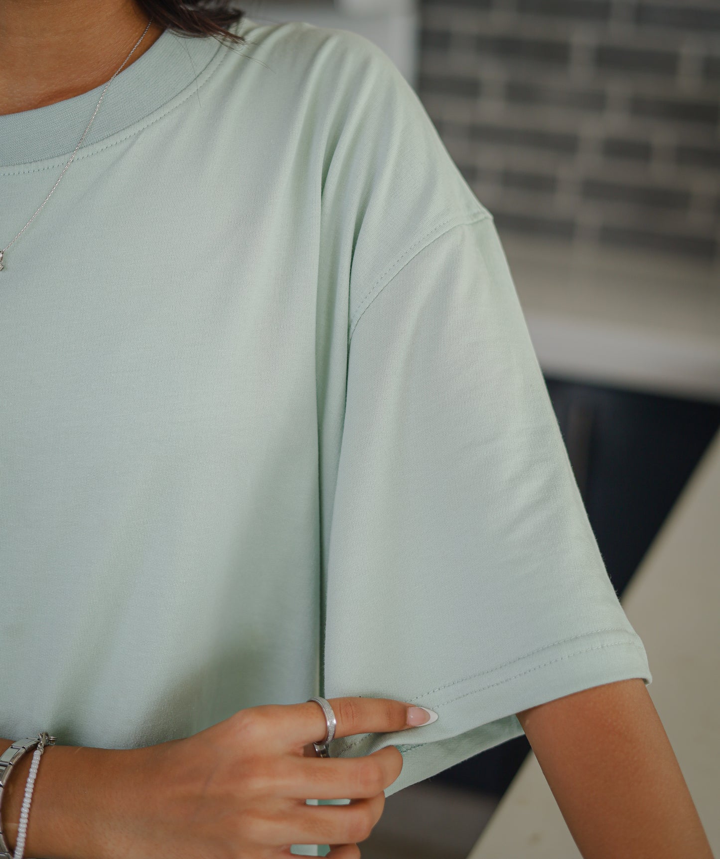 The Minimal T-shirt (Unisex) - Pastel Green